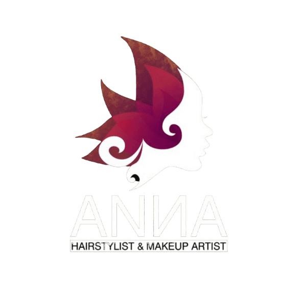 ANNA HAIRSTYLIST and MAKEUP ARTIST LOGO